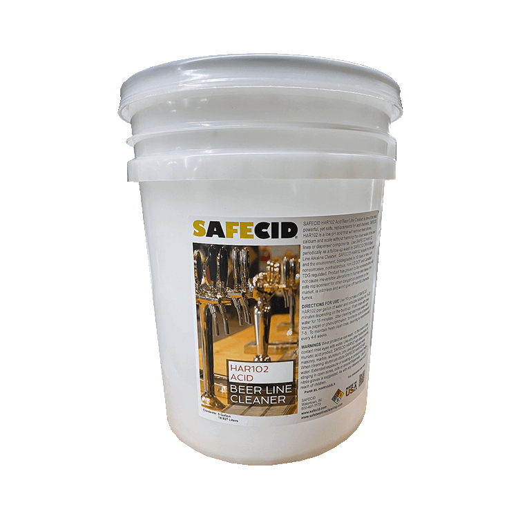 SAFECID Acid Beer Line Cleaner 5 Gallon Pail