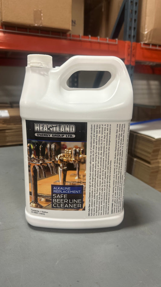 HEG Safe Alkaline Beer Line Cleaning Solution | Powerful & Non-Toxic|