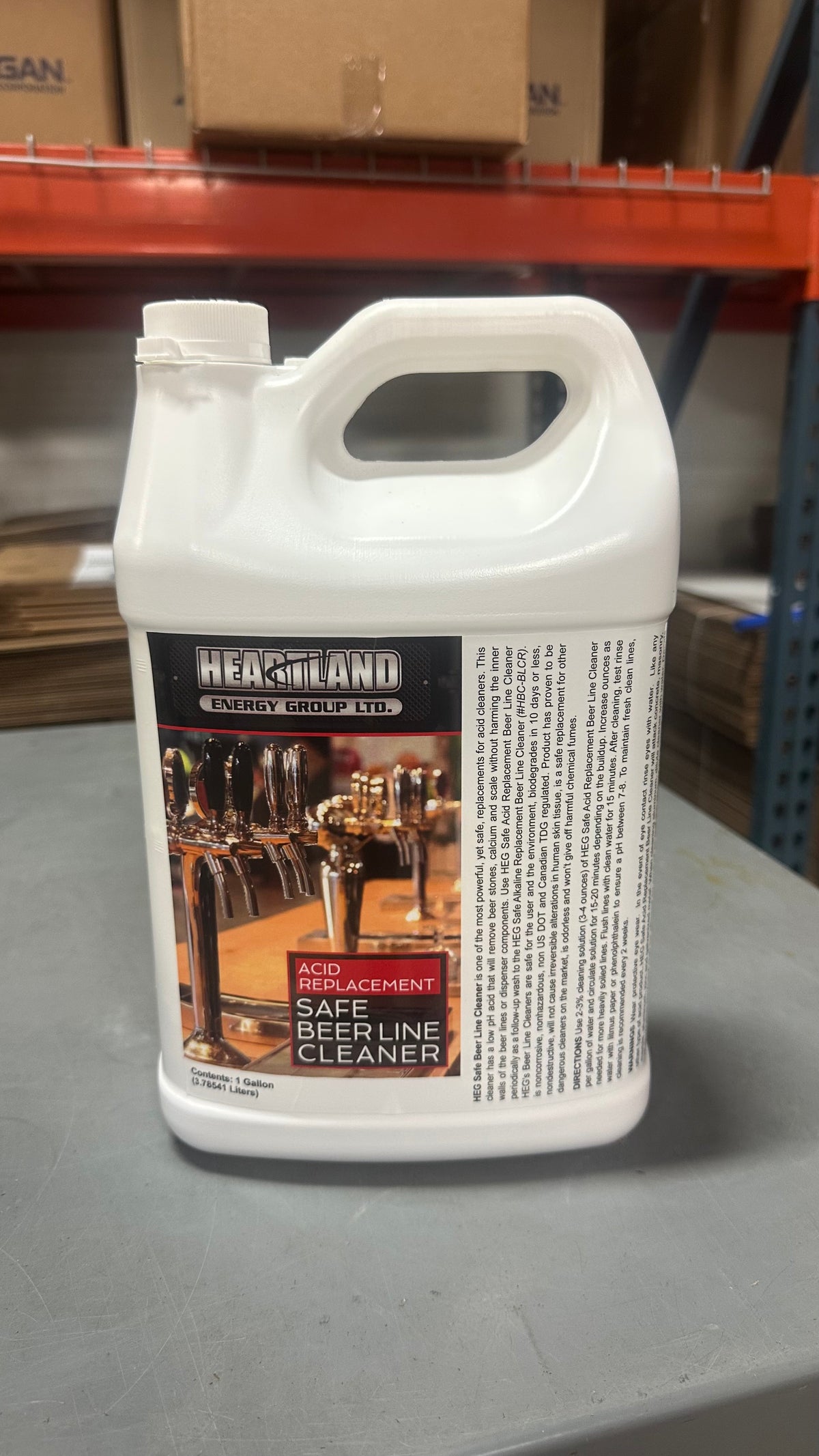 HEG Safe Acid Beer Line Cleaner | Safe Beer Stone Remover | Non-Toxic, Eco-Friendly