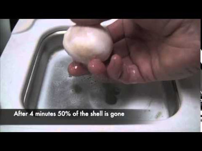 Video of SAFECID Beer Line Cleaner Acid removing the shell of an egg.